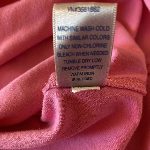 ProSpirit Athletic Gear Women’s Barbie Pink Short Sleeve V-Neck T-Shirt Sz XL - Picture 4 of 6